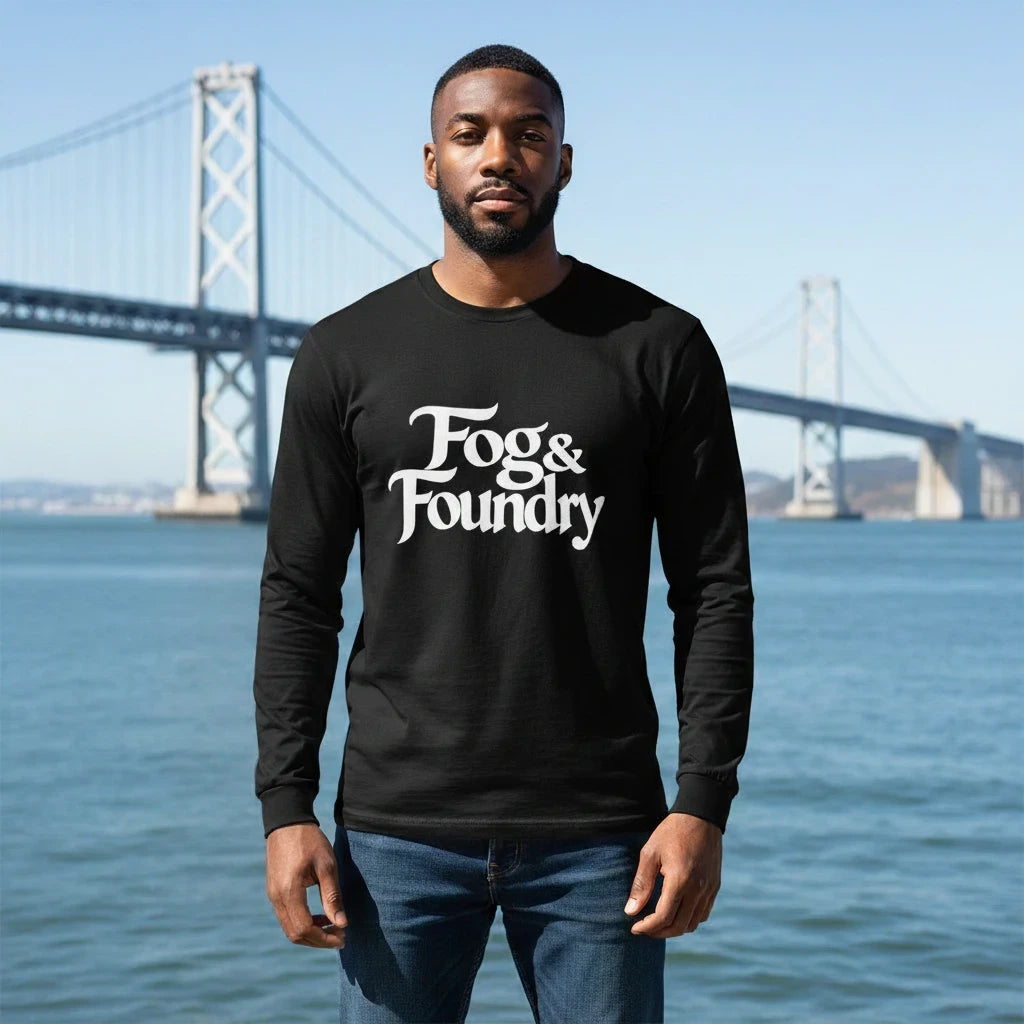 San Francisco Long Sleeve Shirt, Golden Gate Tee, Unisex Garment Dyed Cotton Shirt, SF Souvenir Gift, California Streetwear