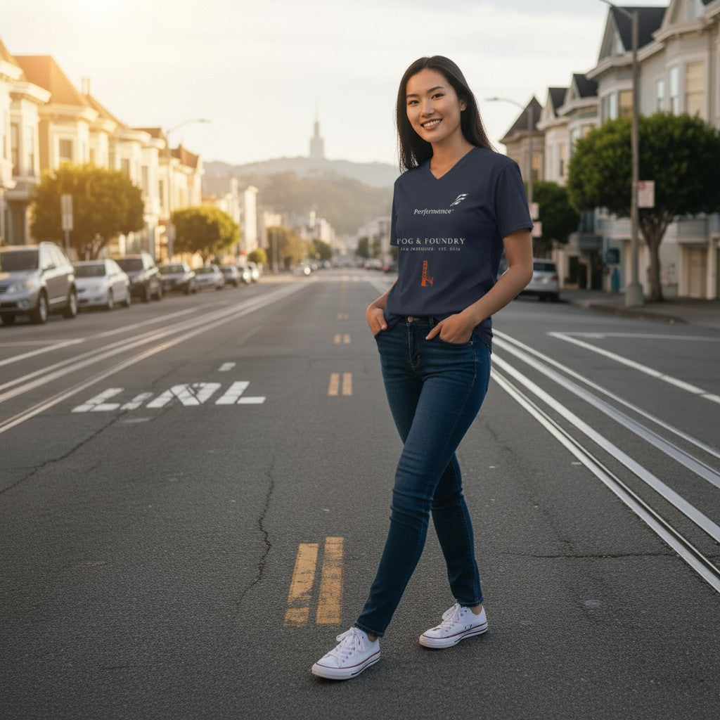 V-Neck San Francisco Shirt | Fog & Foundry