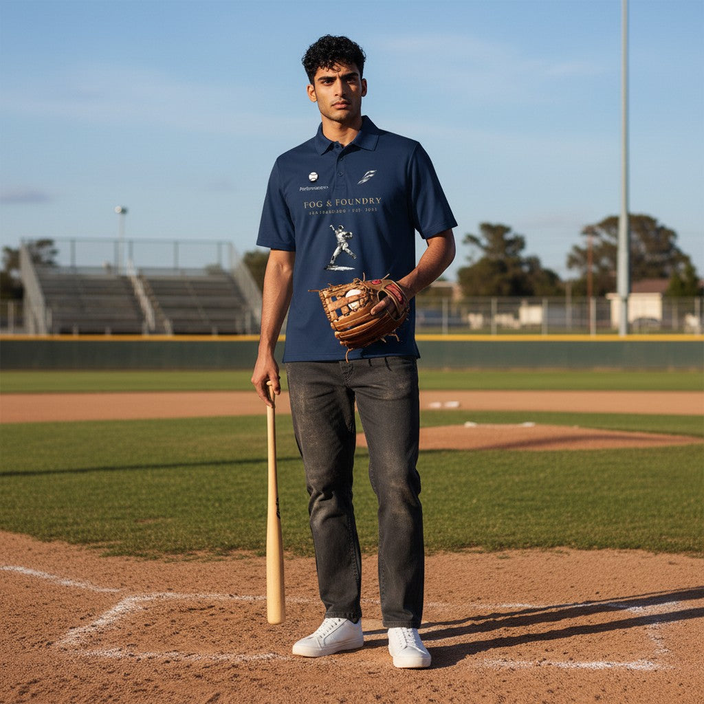 Baseball Performance+ Polo | Fog & Foundry