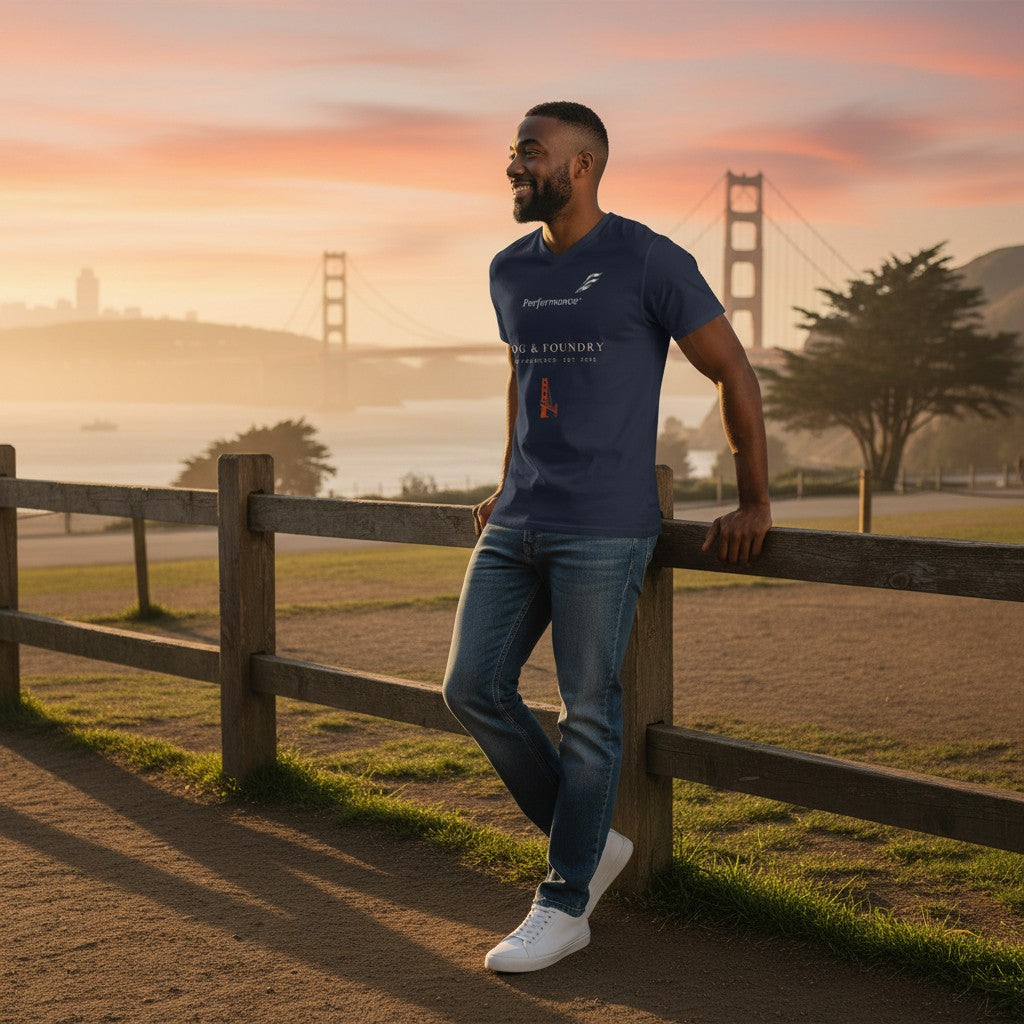 V-Neck San Francisco Shirt | Fog & Foundry