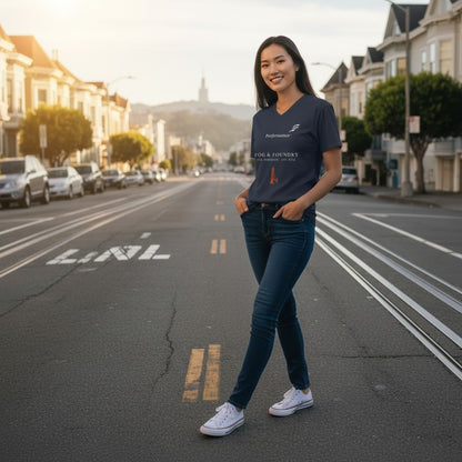 V-Neck San Francisco Shirt | Fog & Foundry