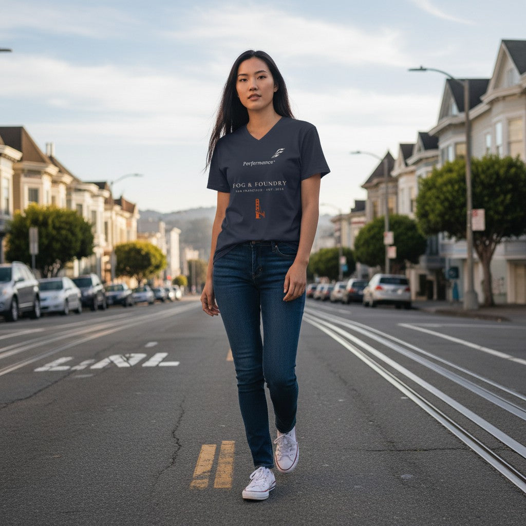 V-Neck San Francisco Shirt | Fog & Foundry