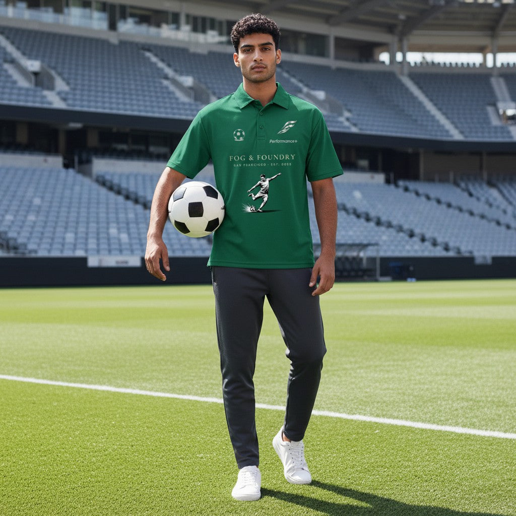 Soccer Performance+ Polo | Fog & Foundry