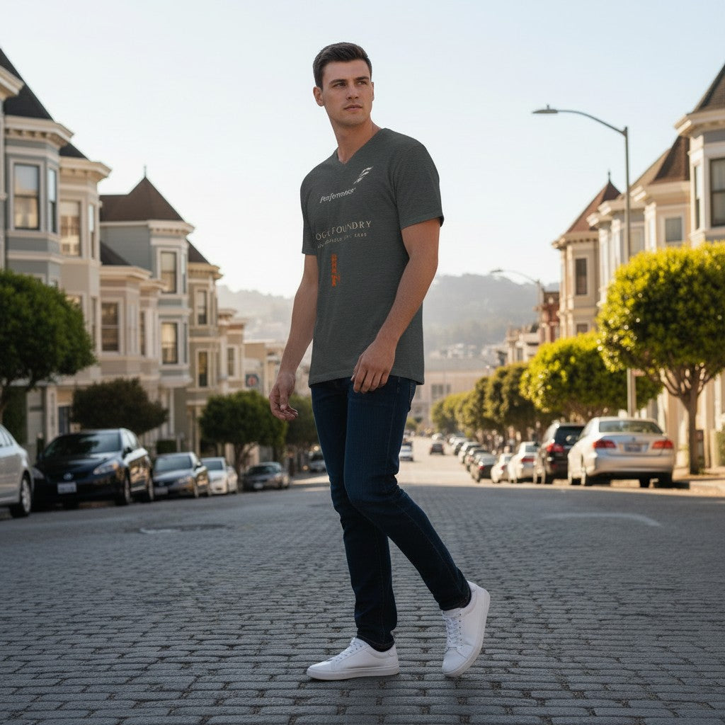 V-Neck San Francisco Shirt | Fog & Foundry