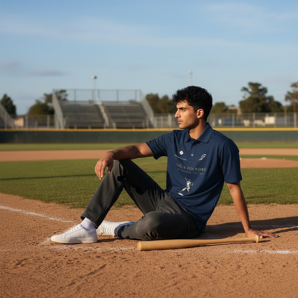 Baseball Performance+ Polo | Fog & Foundry