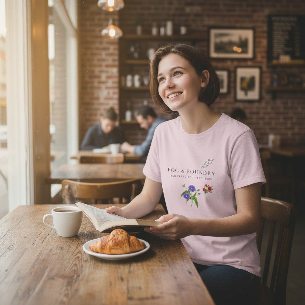 Relaxed Tee — Light Colors | Fog & Foundry