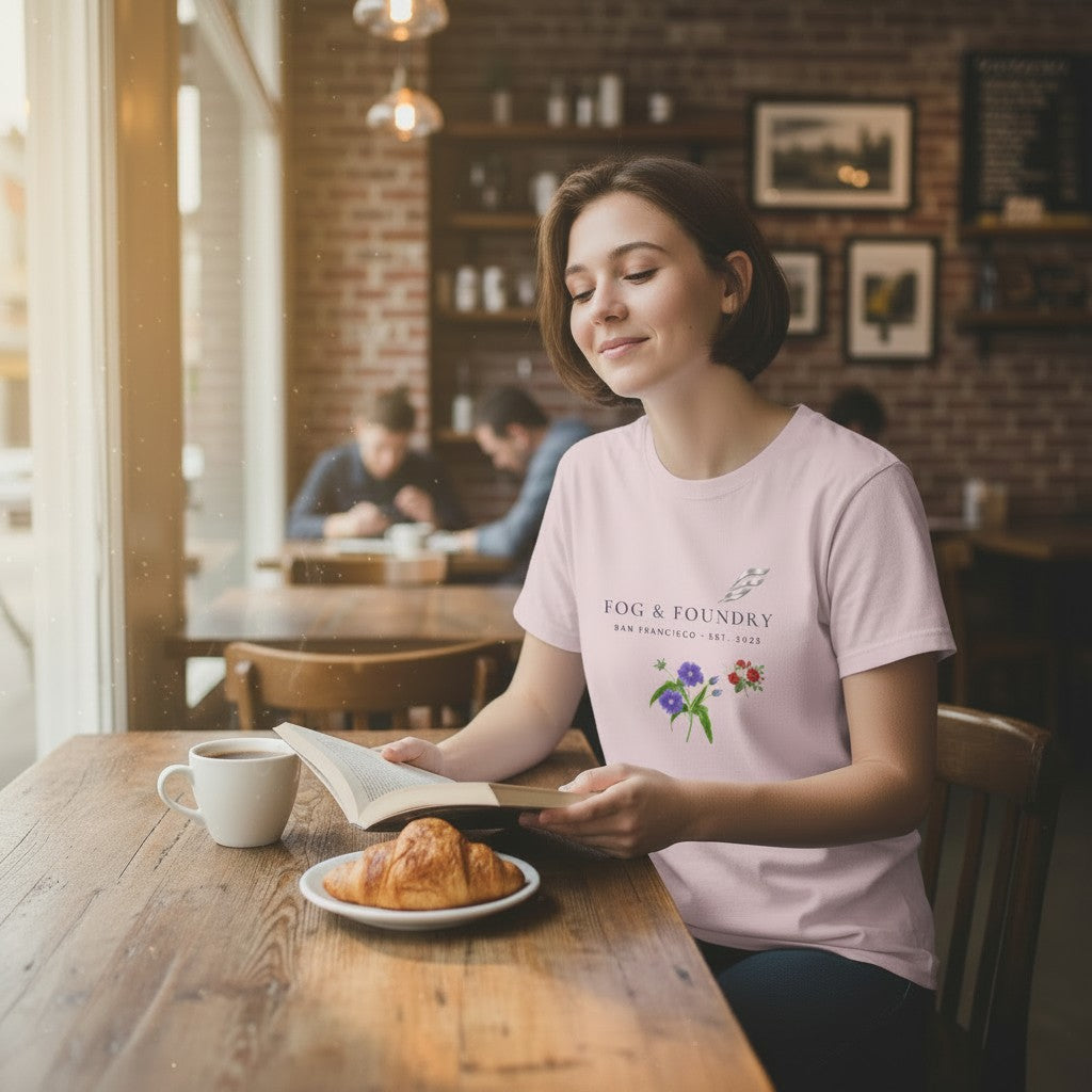 Relaxed Tee — Light Colors | Fog & Foundry