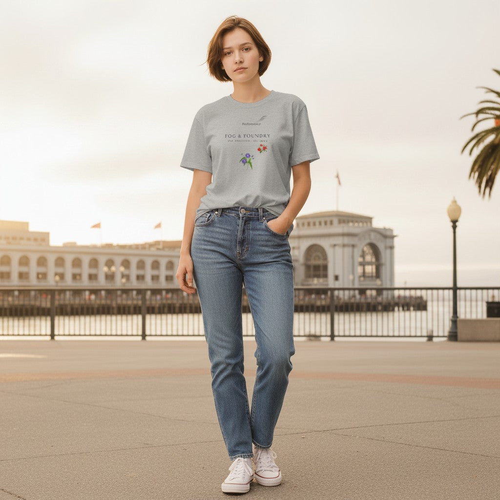 Relaxed Tee — Light Colors | Fog & Foundry