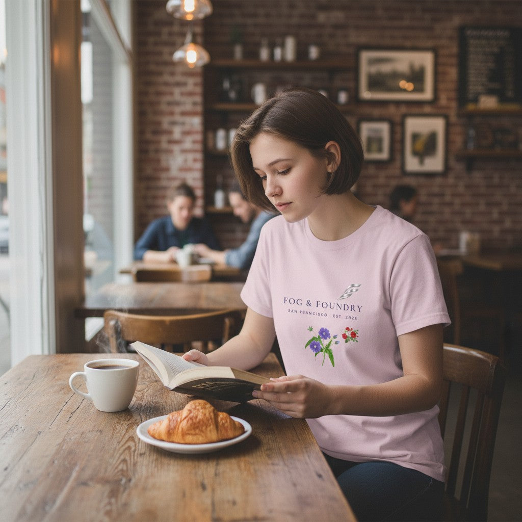 Relaxed Tee — Light Colors | Fog & Foundry