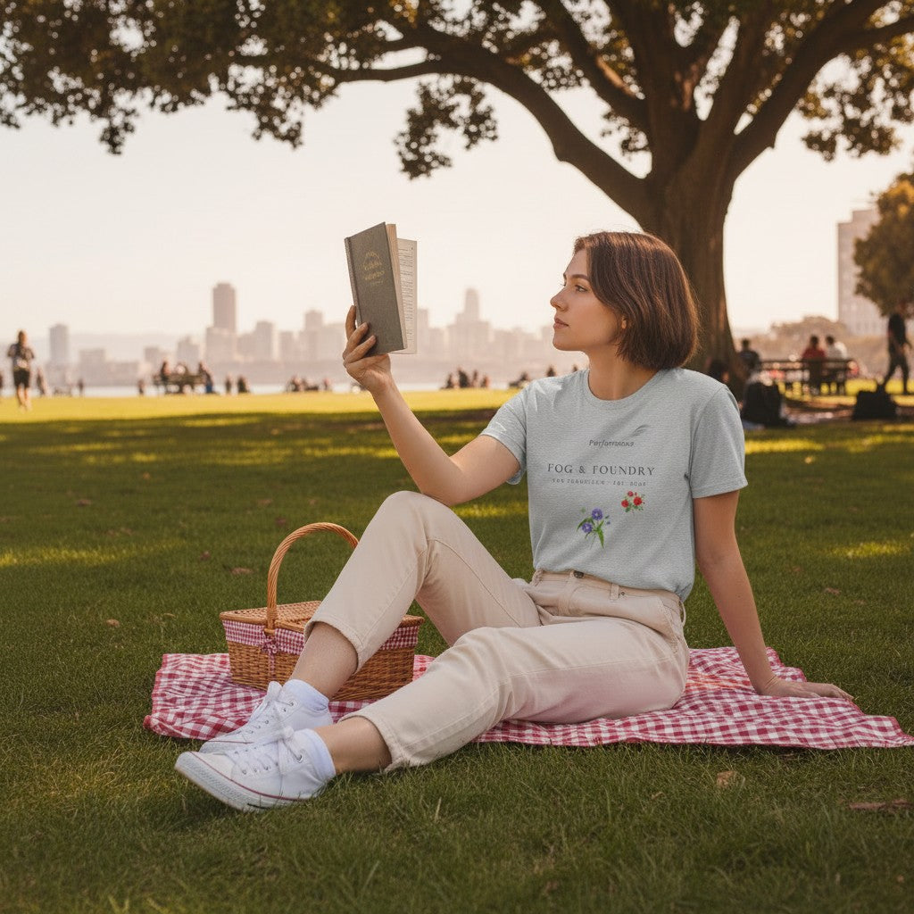 Relaxed Tee — Light Colors | Fog & Foundry