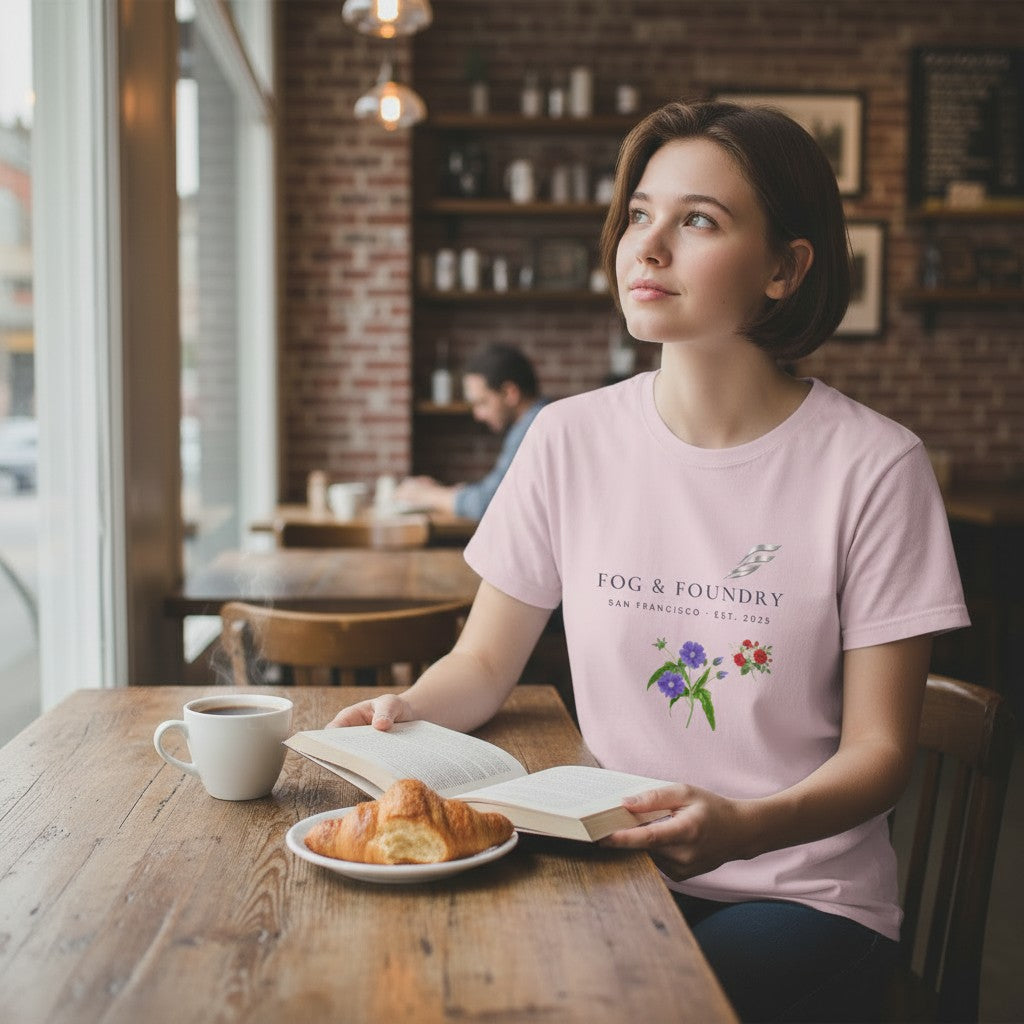 Relaxed Tee — Light Colors | Fog & Foundry
