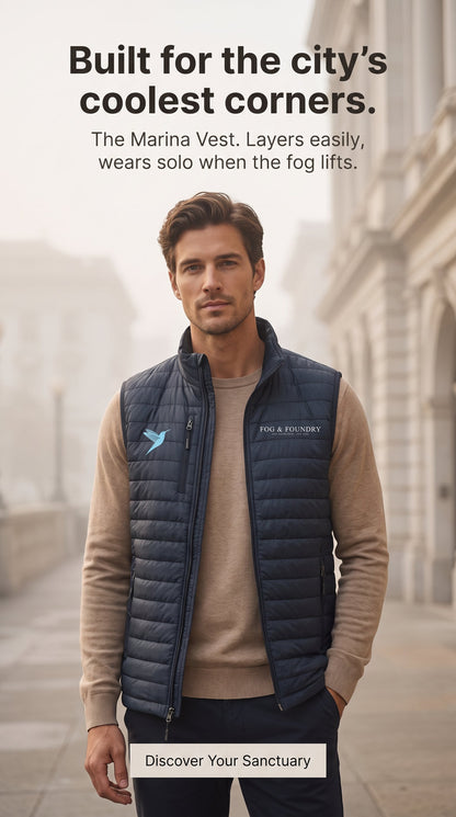 The Marina Vest | Fog & Foundry