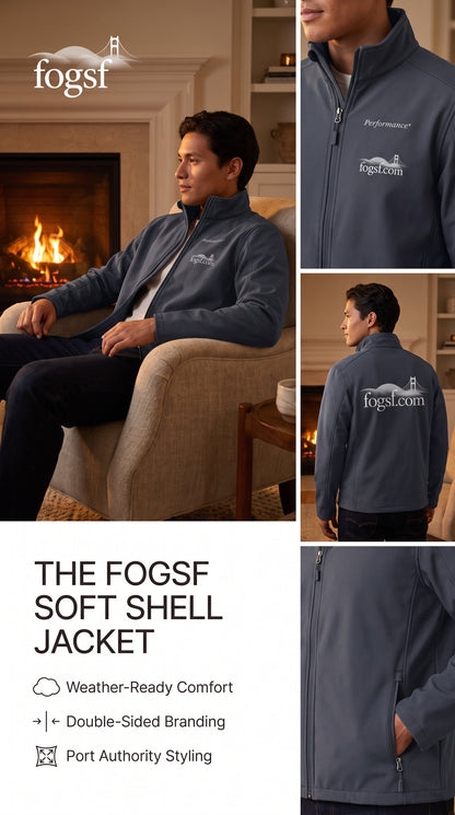 FOGSF Golden Gate Soft Shell Jacket | Fog & Foundry
