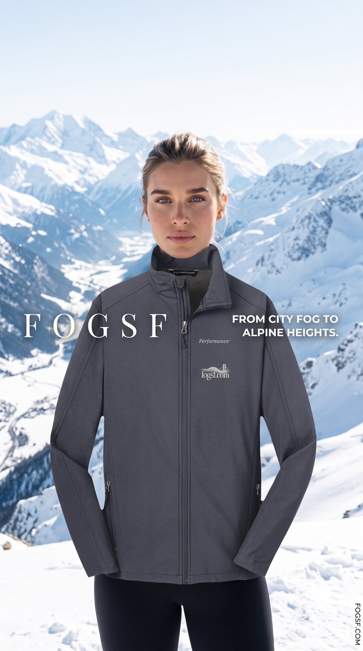 FOGSF Golden Gate Soft Shell Jacket | Fog & Foundry