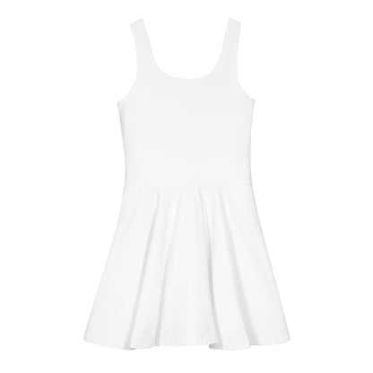 Cotton skater dress back view 3 — Fog & Foundry