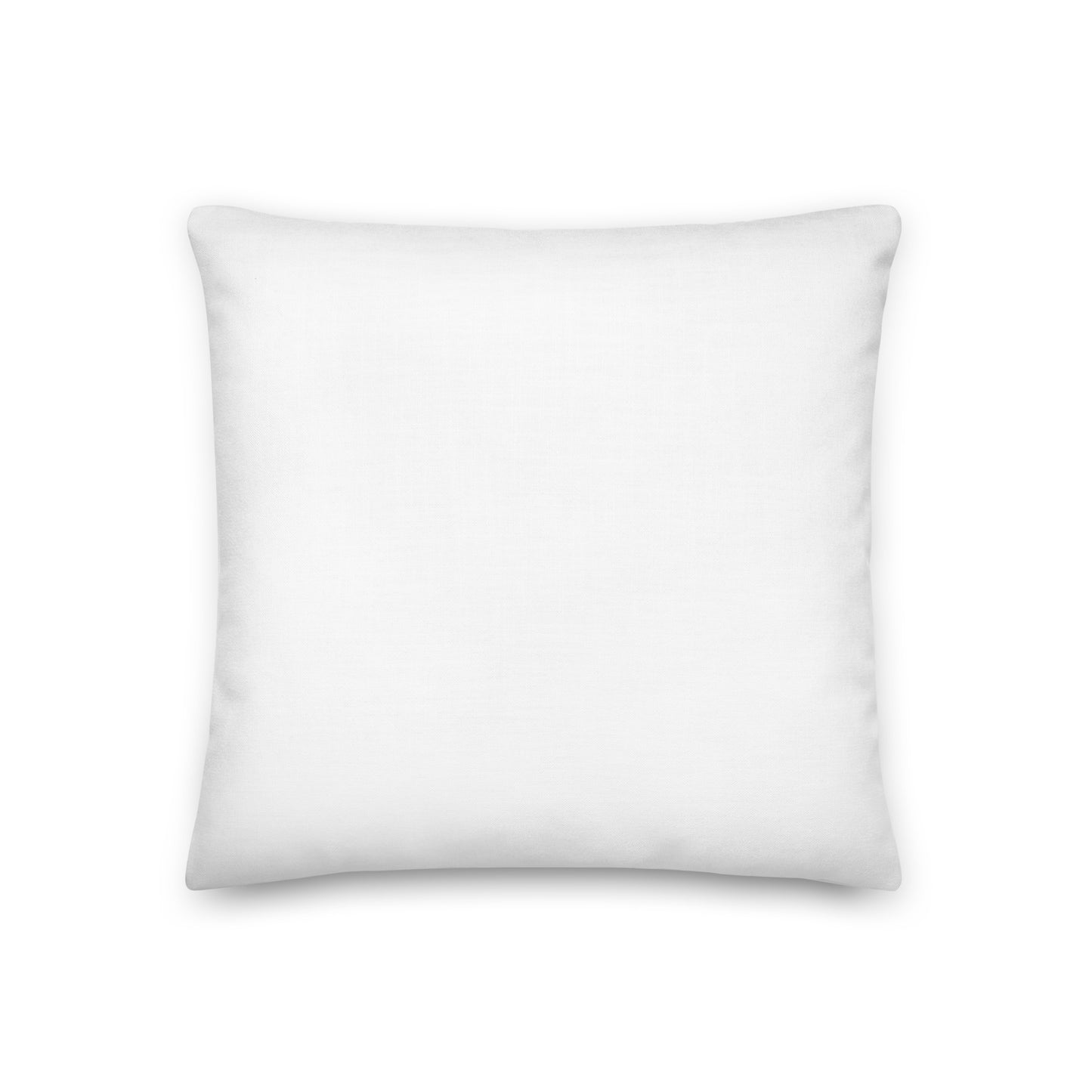 Linen-feel throw pillow 18x18 back — Fog & Foundry