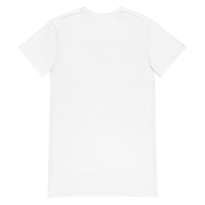 T-shirt dress white back — Fog & Foundry