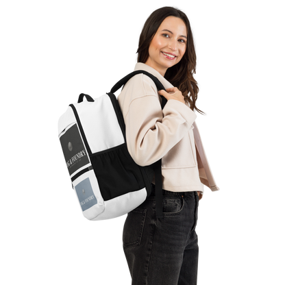 Utility backpack all-over print right — Fog & Foundry