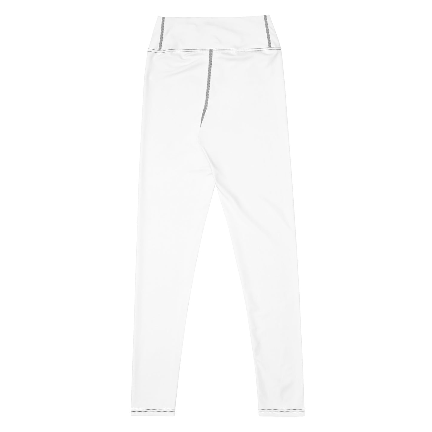 Yoga leggings high waist white back — Fog & Foundry