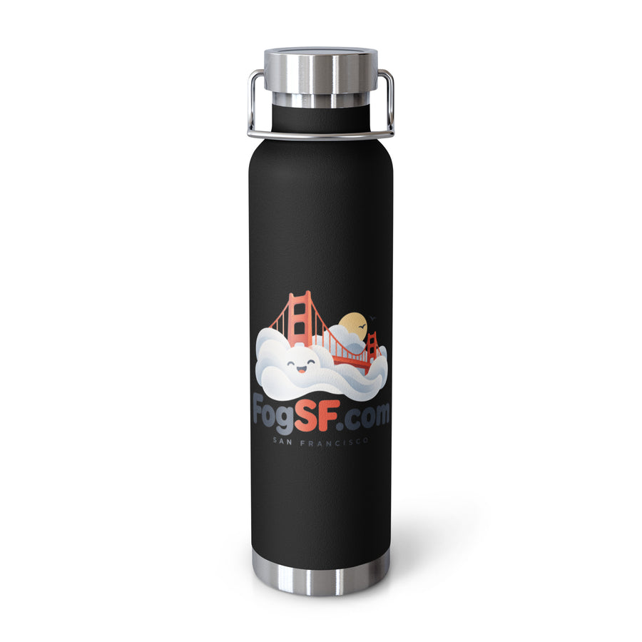 FogSF.com Copper Vacuum Insulated Bottle San Francisco
