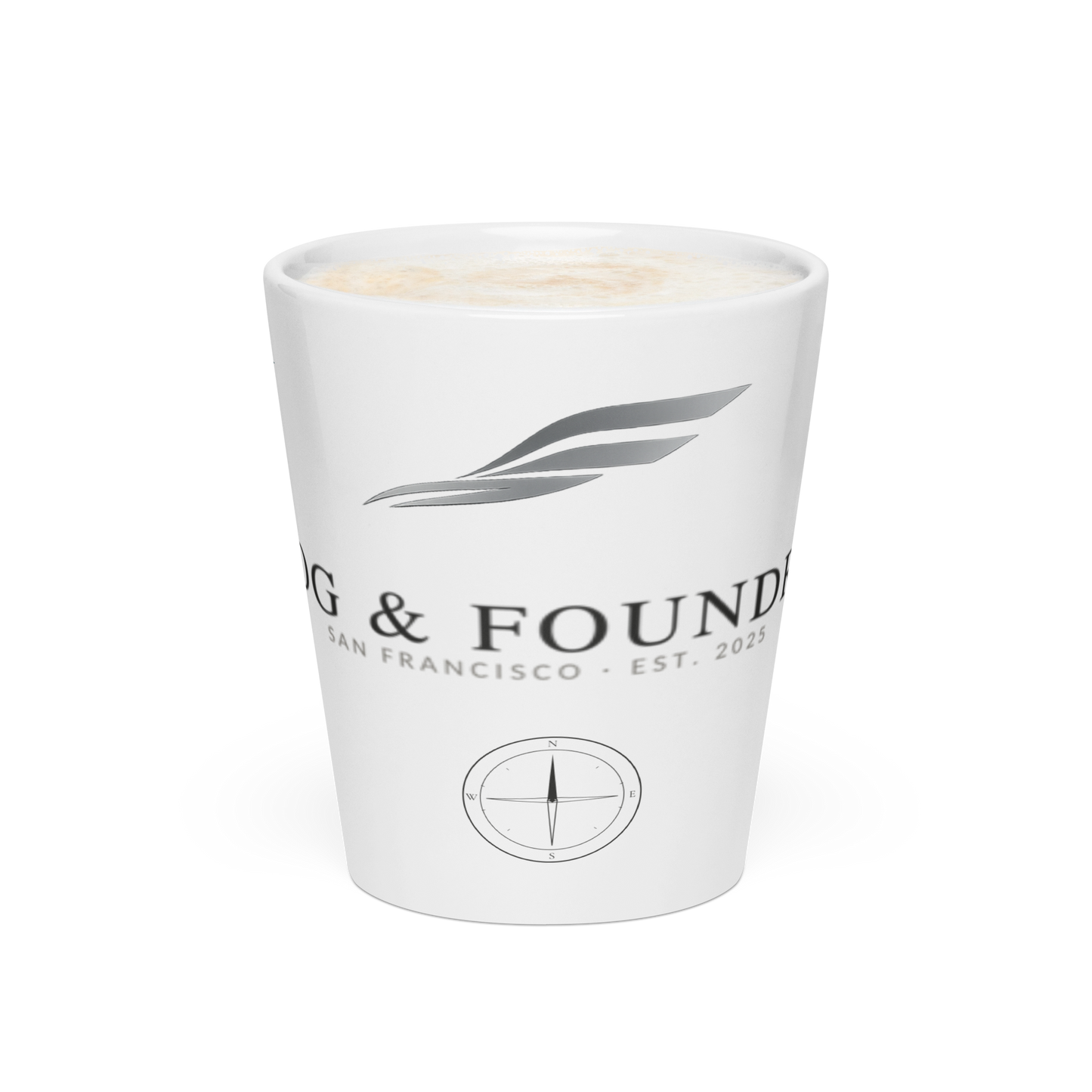 Foggy Quiet Time mug front — Fog & Foundry