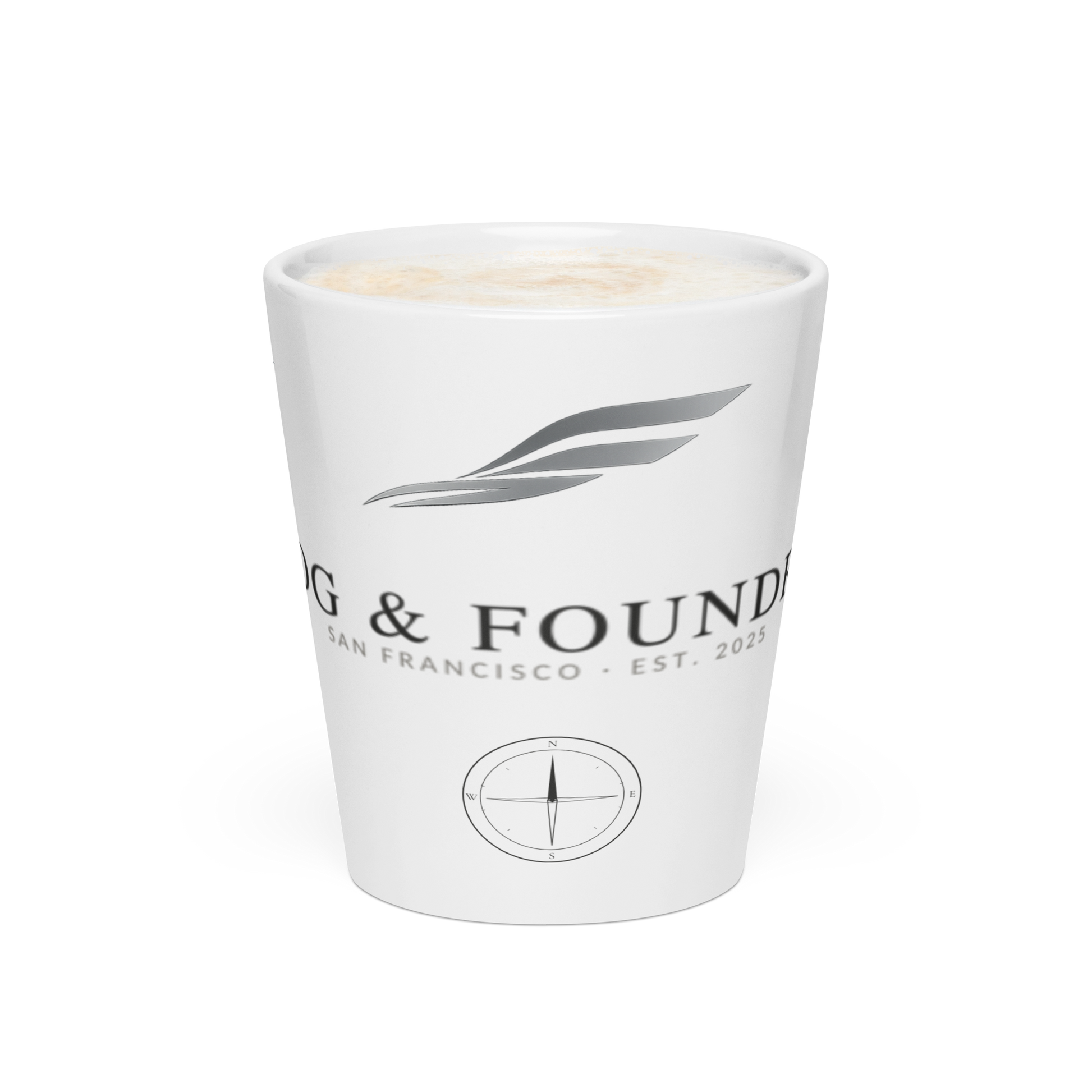 Foggy Quiet Time mug front — Fog & Foundry