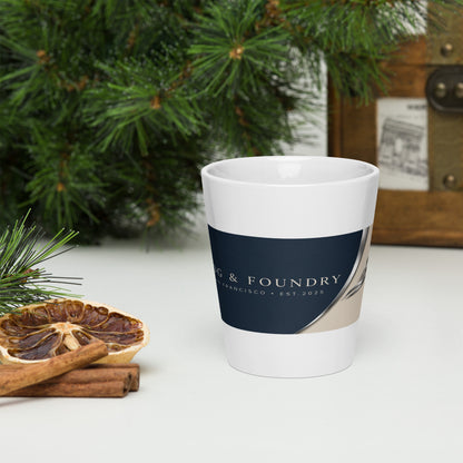 Lazy Bear Cole Valley latte mug 12oz front — Fog & Foundry