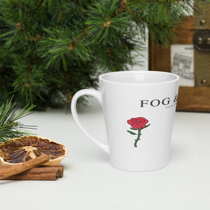 Flower mug 12oz left view 2 — Fog & Foundry