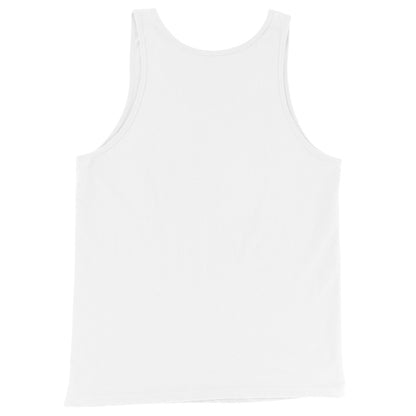 Men's tank top white back — Fog & Foundry