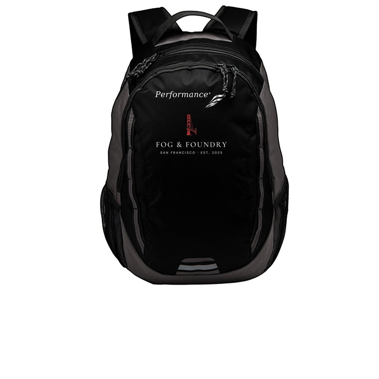 Black/Dk Char - BG208 - FRONT