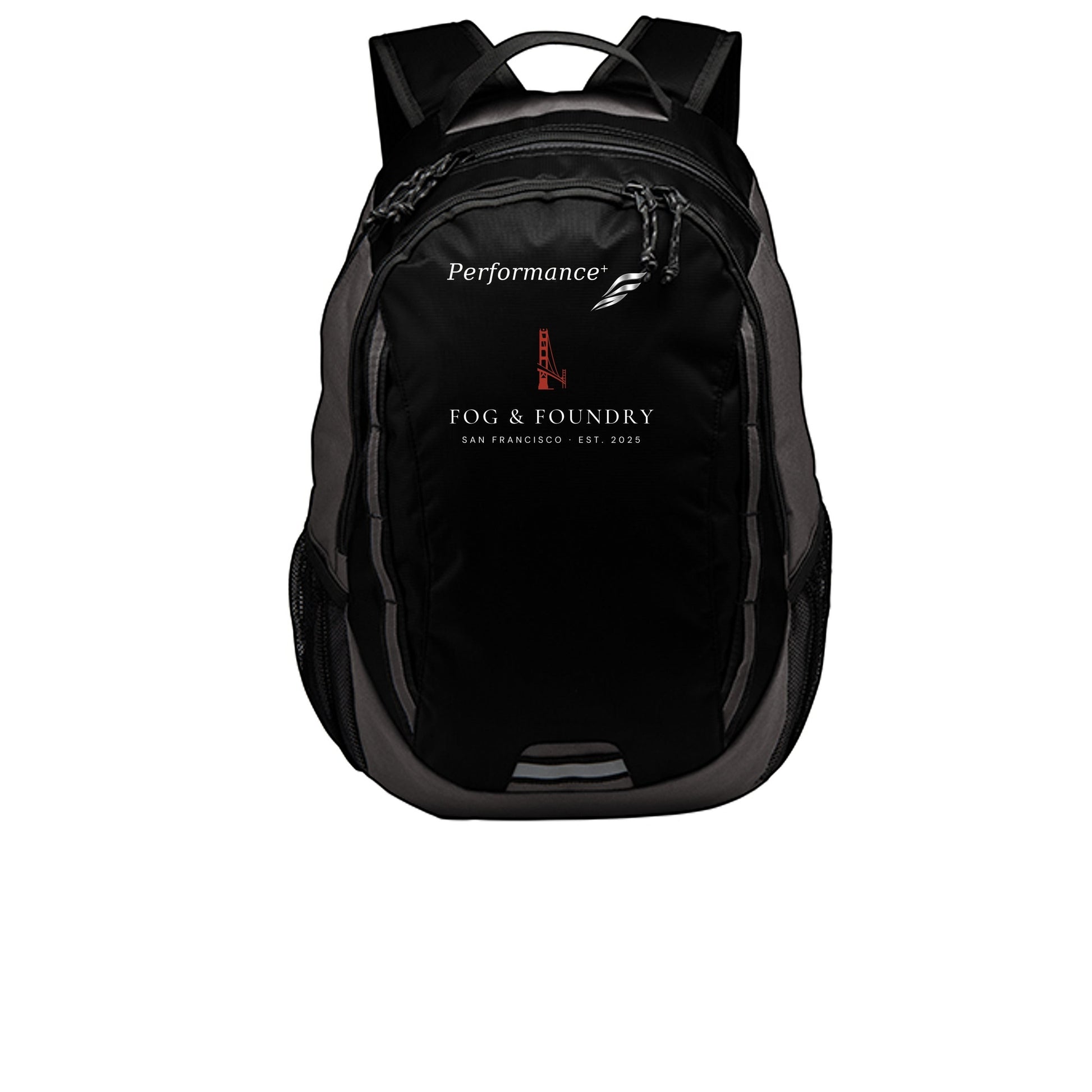 Black/Dk Char - BG208 - FRONT