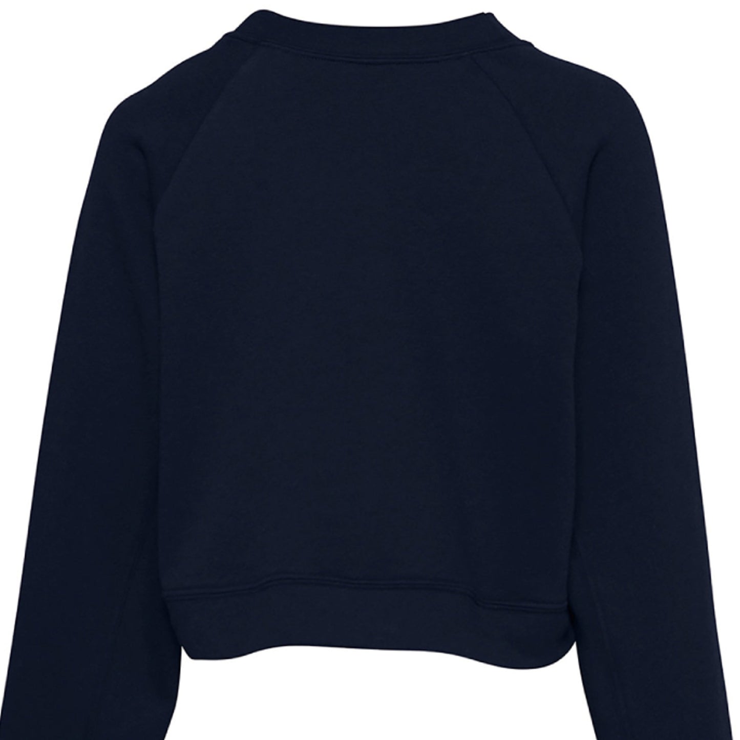 Embarcadero pullover fleece navy back — Fog & Foundry