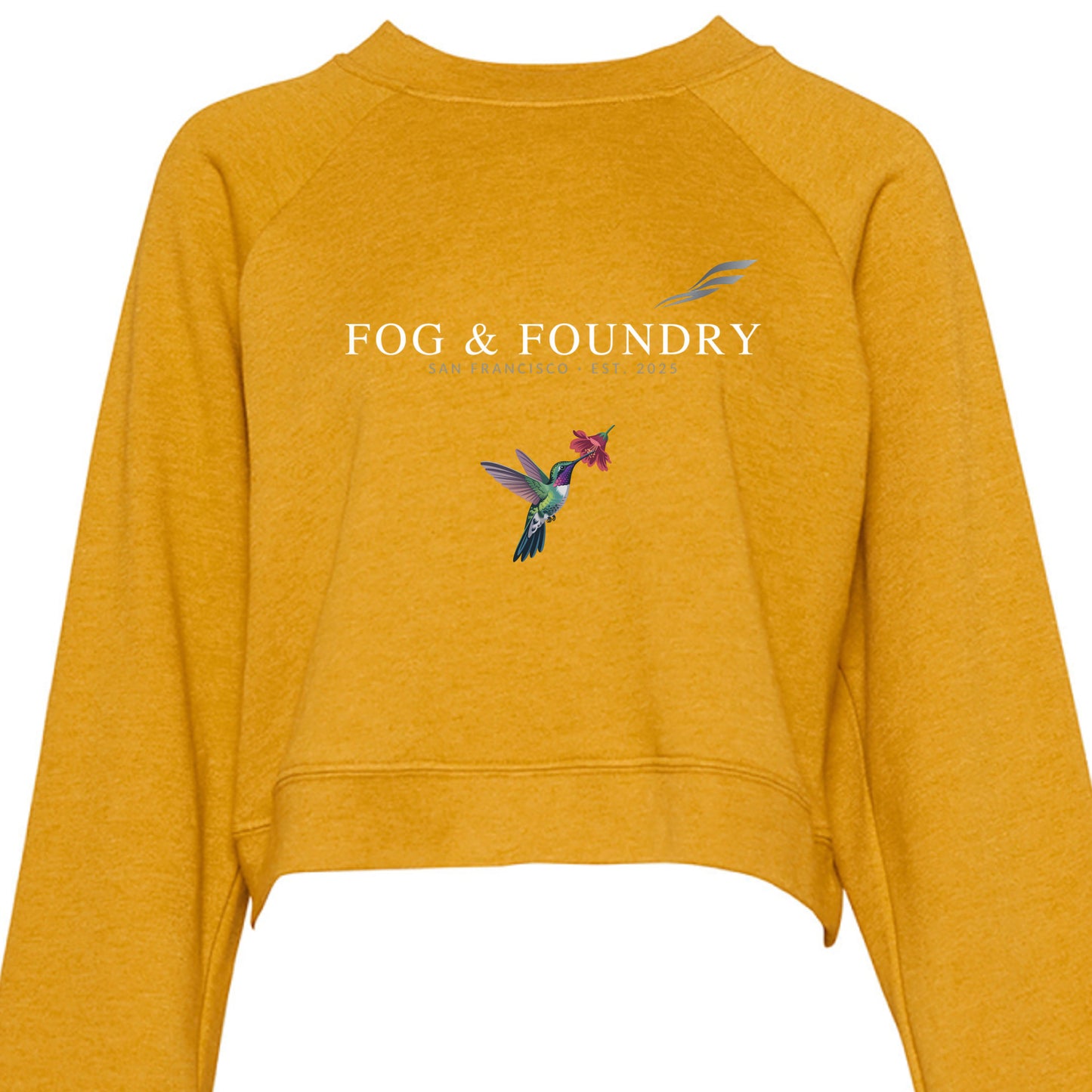Navy Embarcadero Pullover Fleece by Fog & Foundry, showcasing a cozy, soft fleece fabric with a relaxed fit and hood.