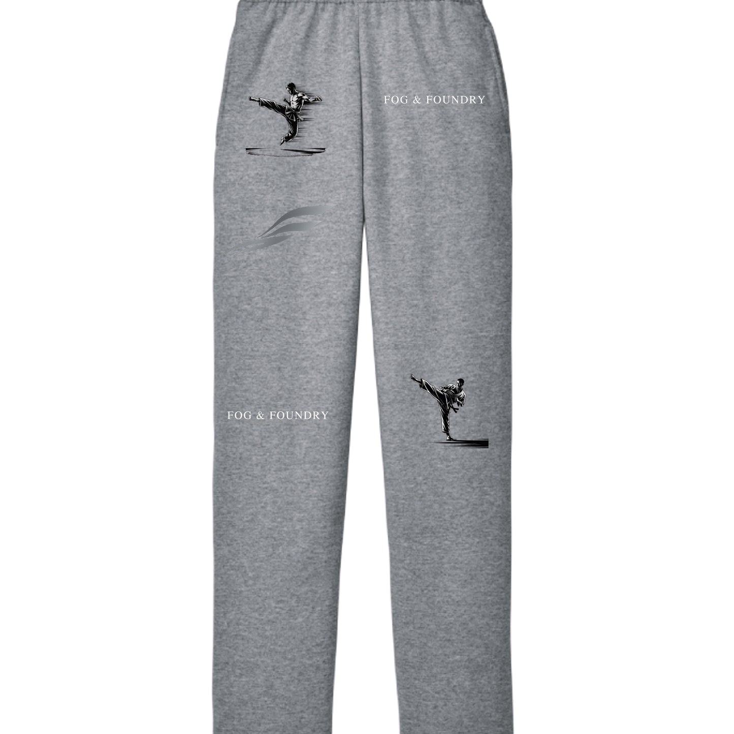 Action sweatpants in athletic heather — Fog & Foundry