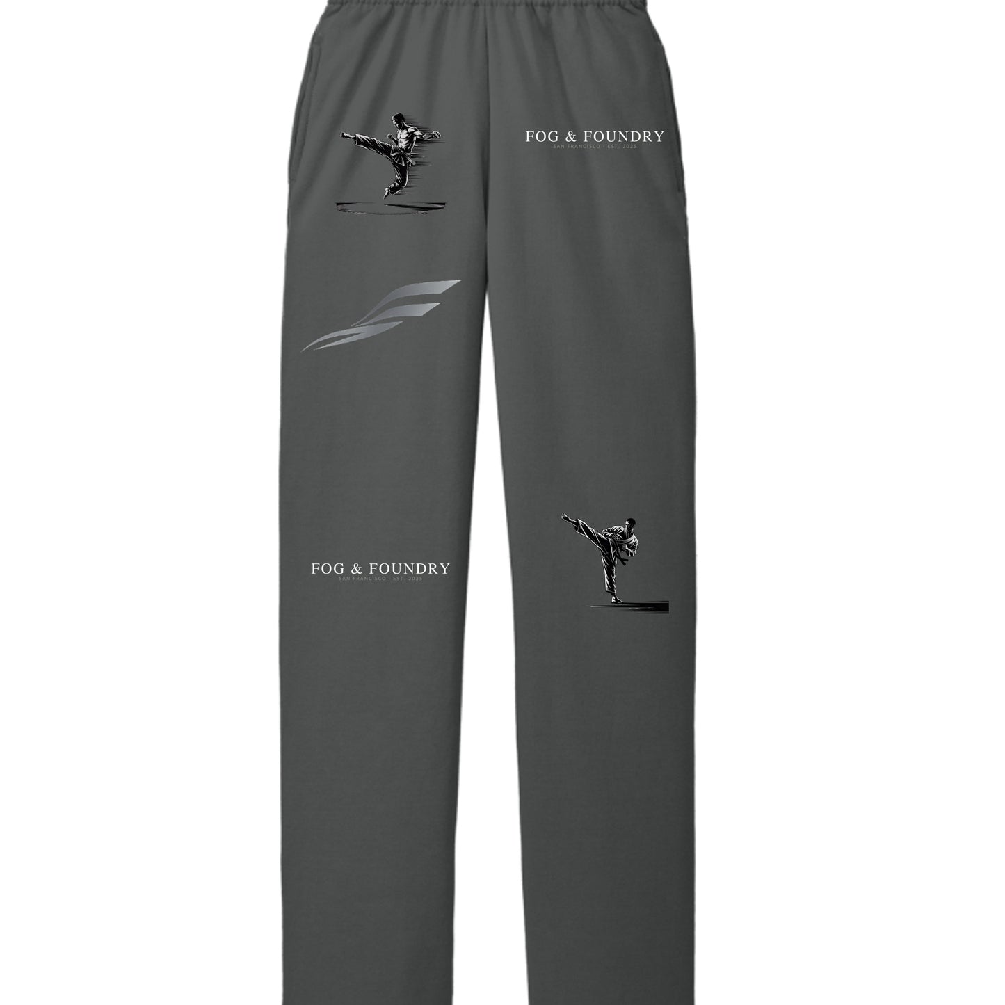 Action sweatpants in charcoal — Fog & Foundry