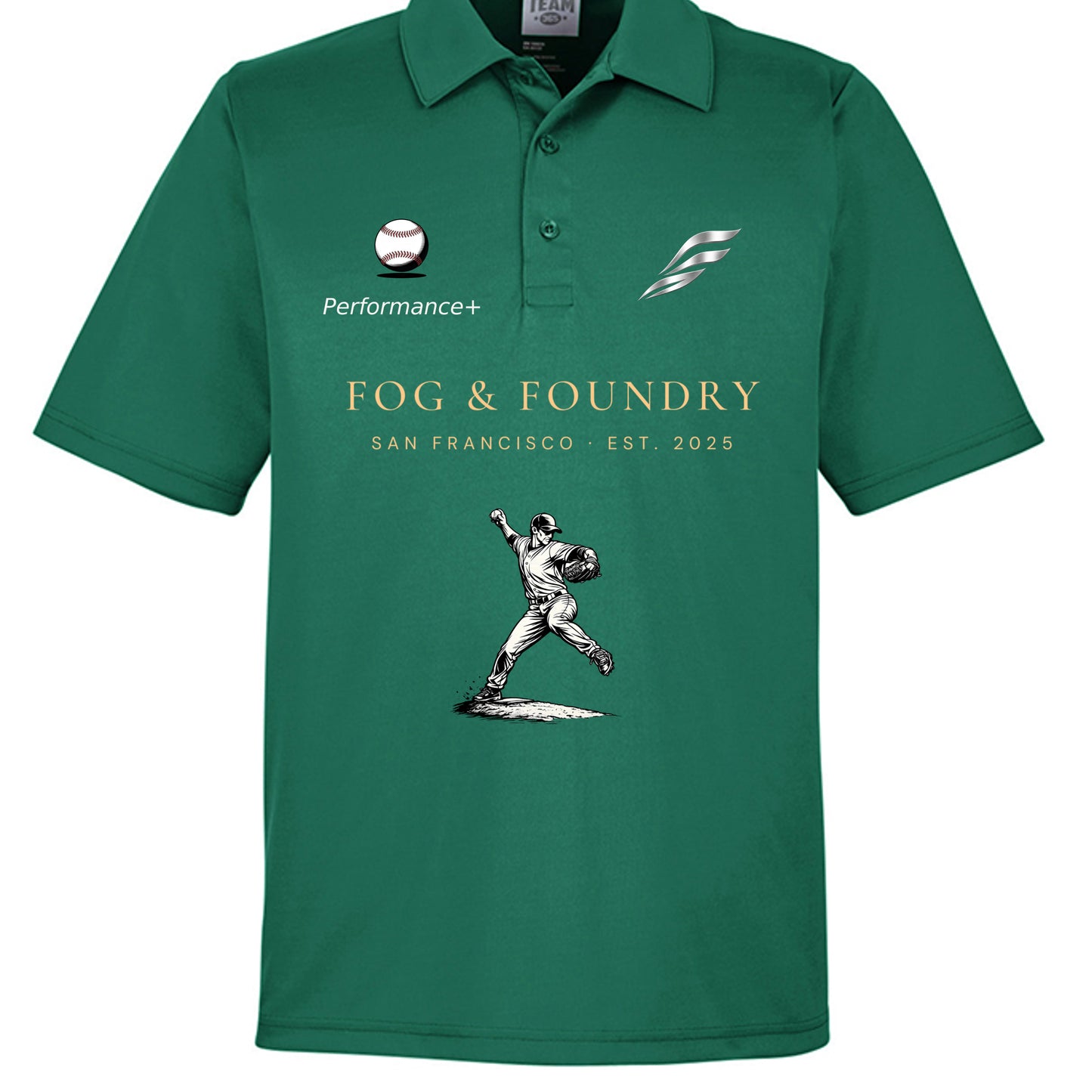 Baseball polo sport forest front — Fog & Foundry