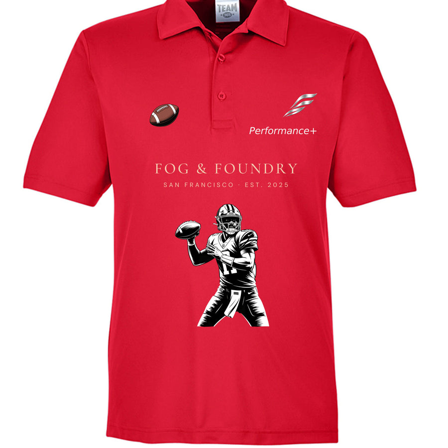 Football Performance+ Polo | Father's Day Gift Ideas | Fog & Foundry