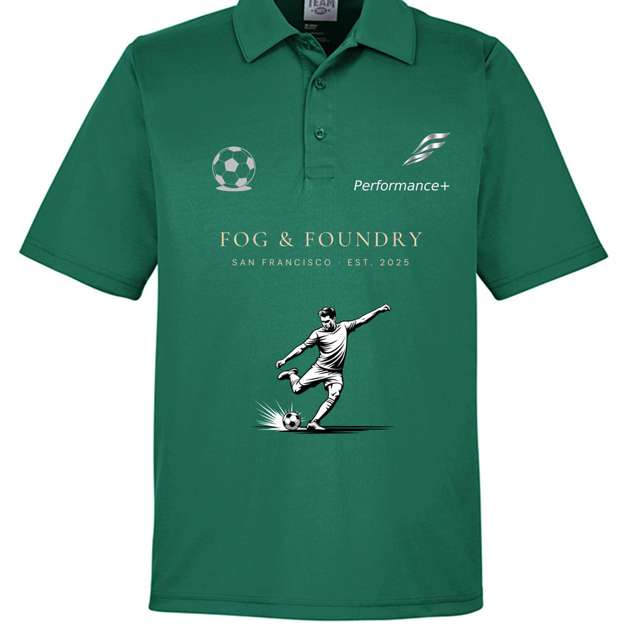 Soccer Performance+ Polo | Fog & Foundry