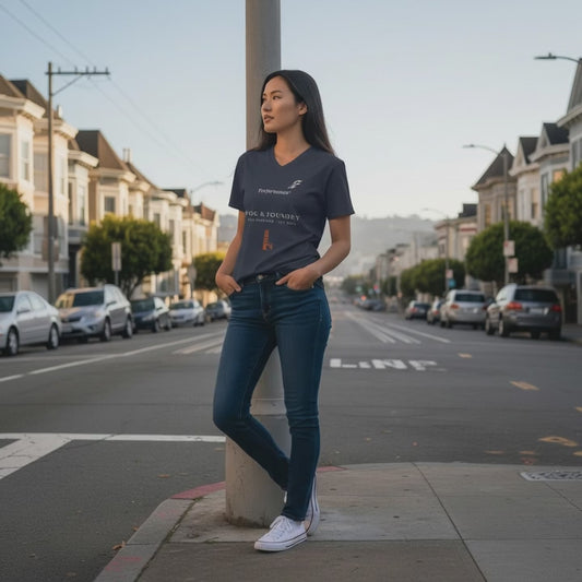 V-Neck San Francisco Shirt | Fog & Foundry