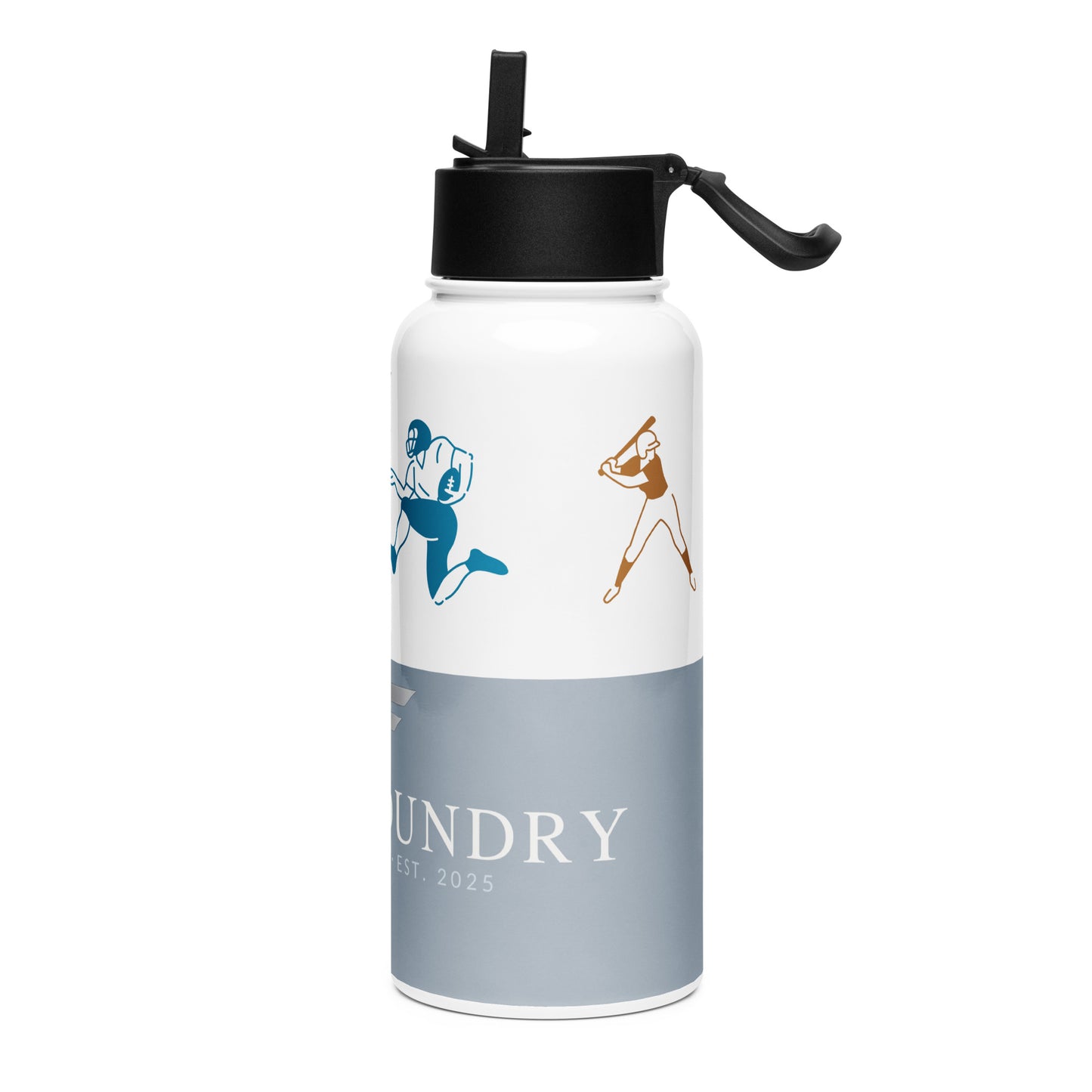 Ocean Beach water bottle 32oz left — Fog & Foundry