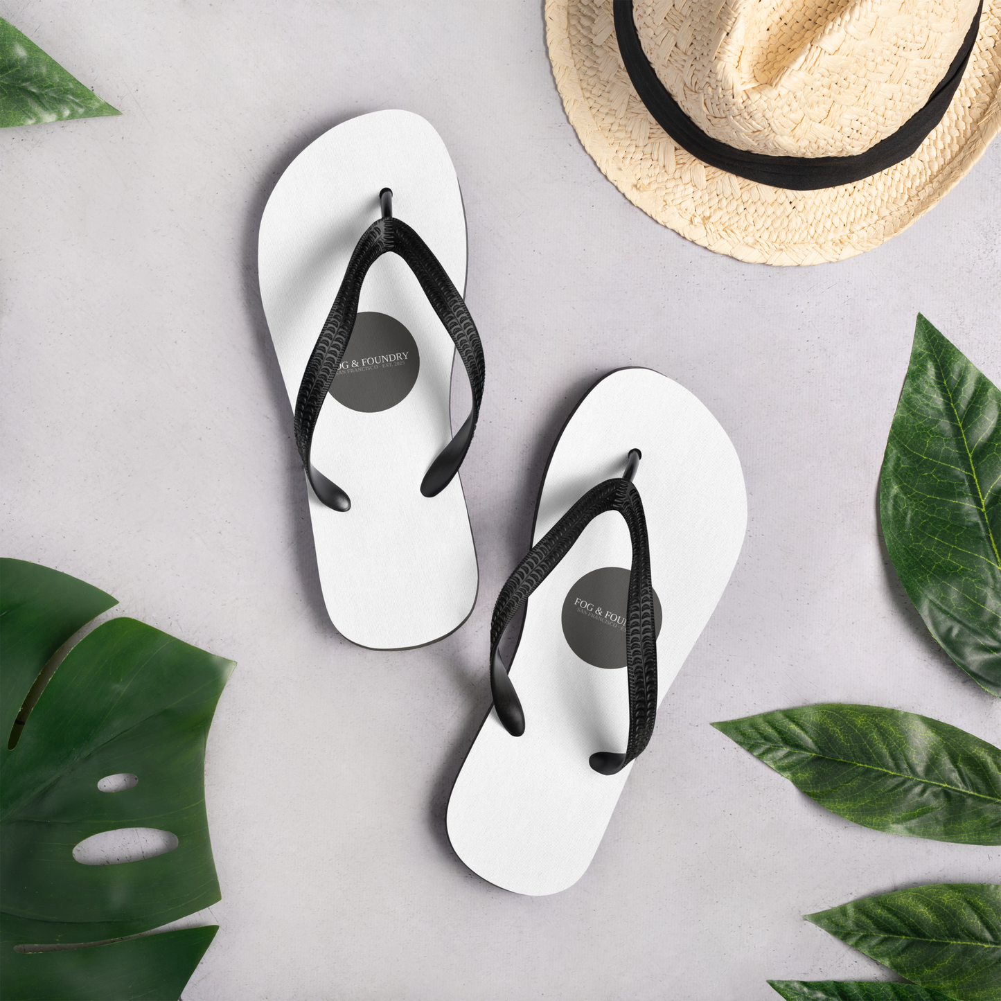 Fog & Foundry flip-flops lifestyle view 2