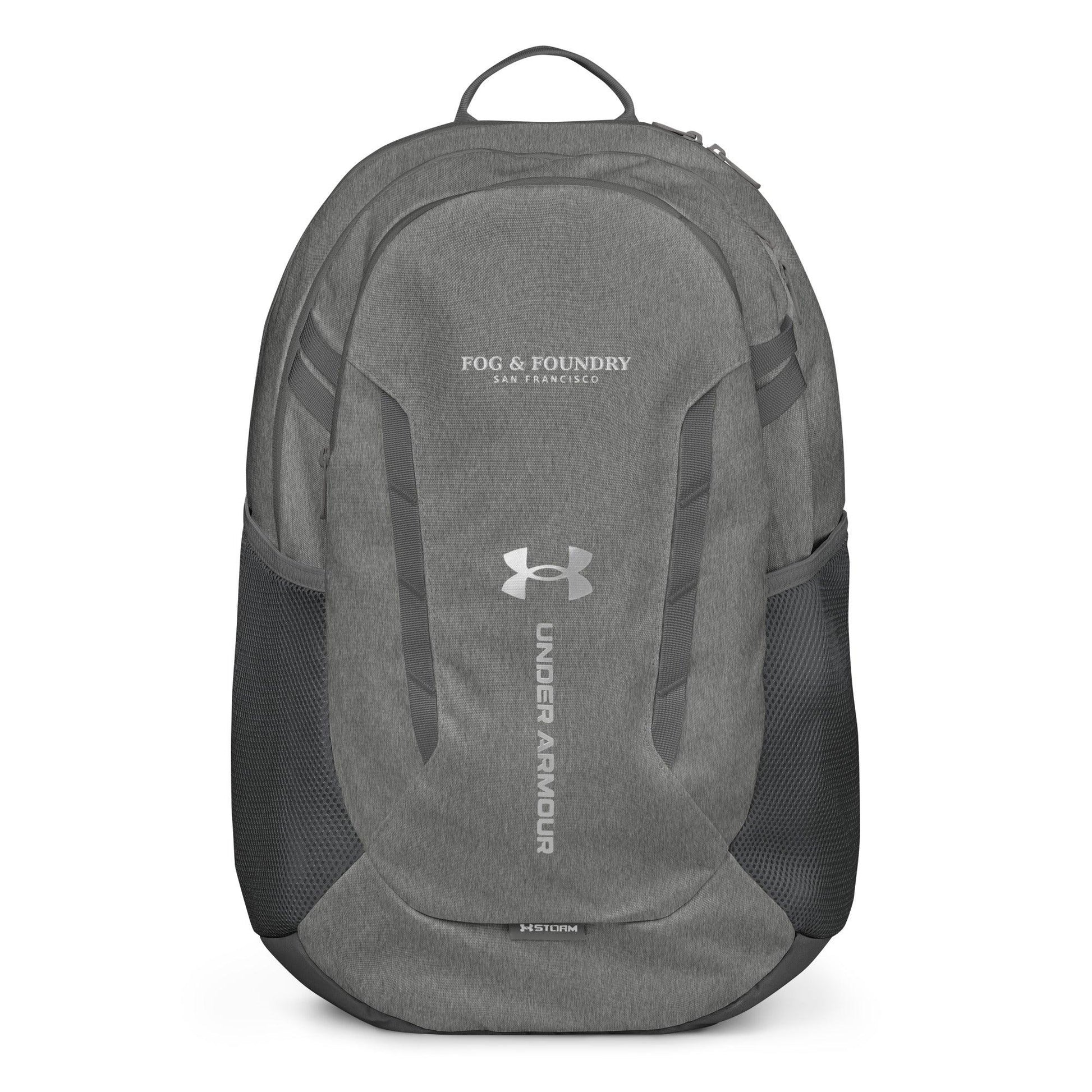 Water-resistant backpack castlerock front — Fog & Foundry