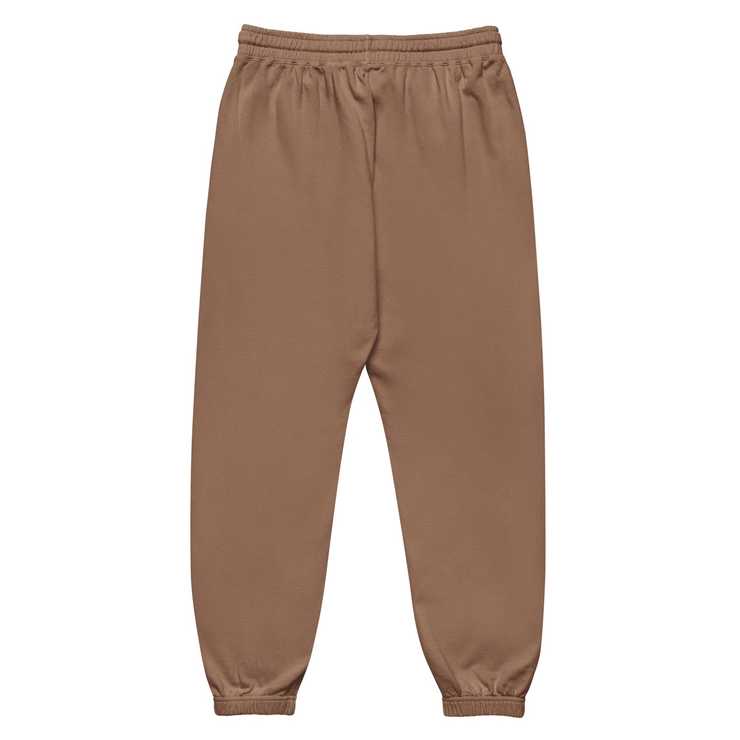 Garment-dyed fleece sweatpants espresso back — Fog & Foundry
