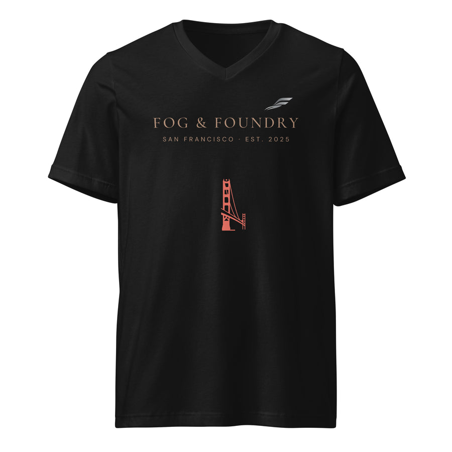Golden Gate V-Neck Tee — For Everyone, Father's Day Gift Ideas | Fog & Foundry