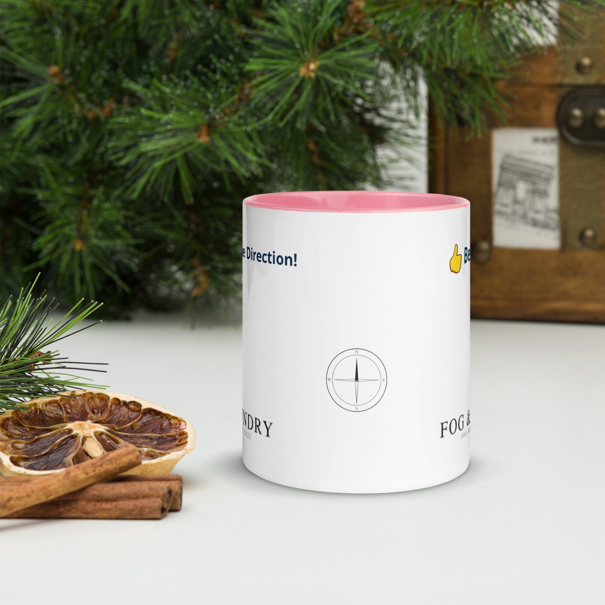 The Best Dad Ever mug pink 11oz front — Fog & Foundry