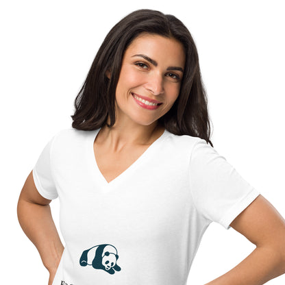Relaxed v-neck tee everyday essential front view 2 — Fog & Foundry