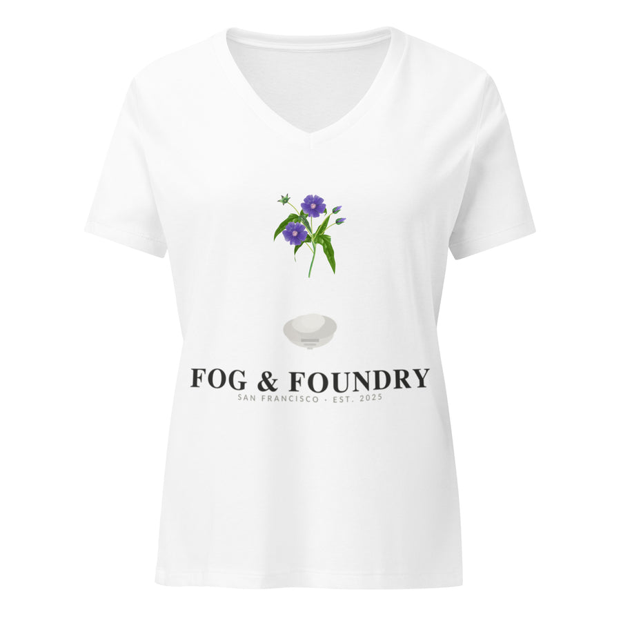 Relaxed V-Neck T-Shirt — For Her | Fog & Foundry